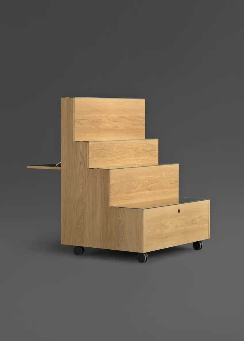 Стеллаж Rampa Oiled Oak #7