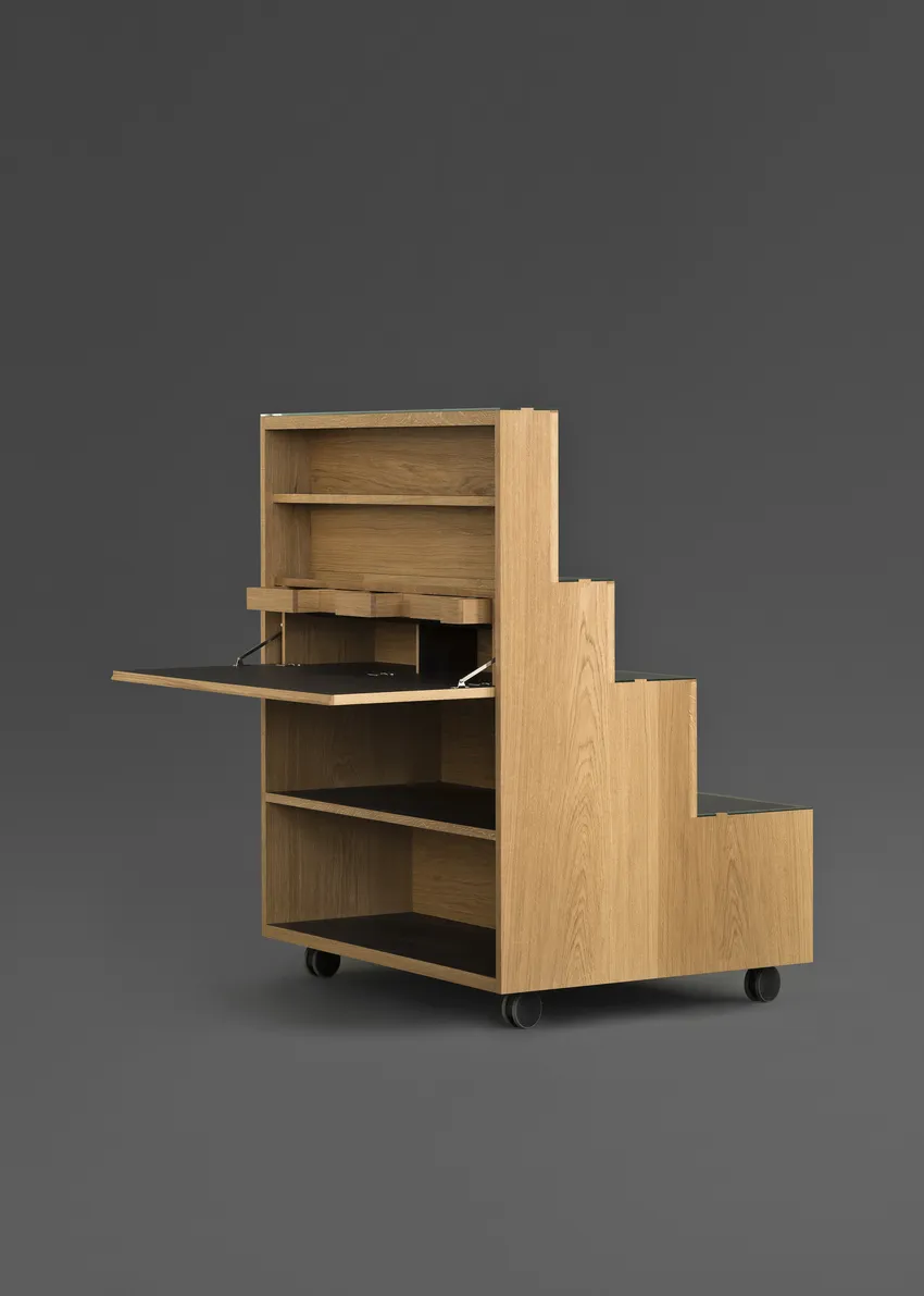 Стеллаж Rampa Oiled Oak #9