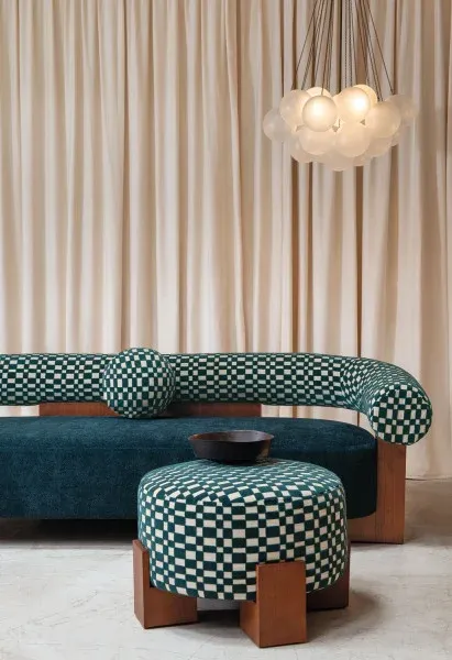 Ткань Casamance Les Modernes 90890325 #4