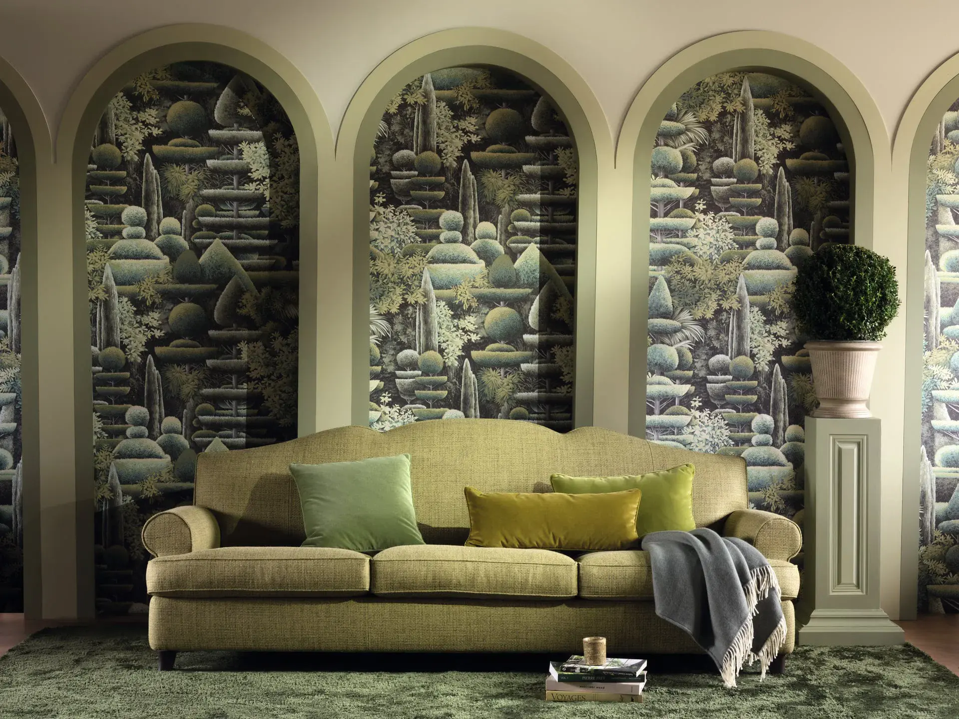 Обои для стен Pierre Frey Jardin A La Francaise Wallpapers FP274002 #2