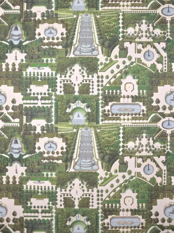 Обои для стен Pierre Frey Jardin A La Francaise Wallpapers FP276001