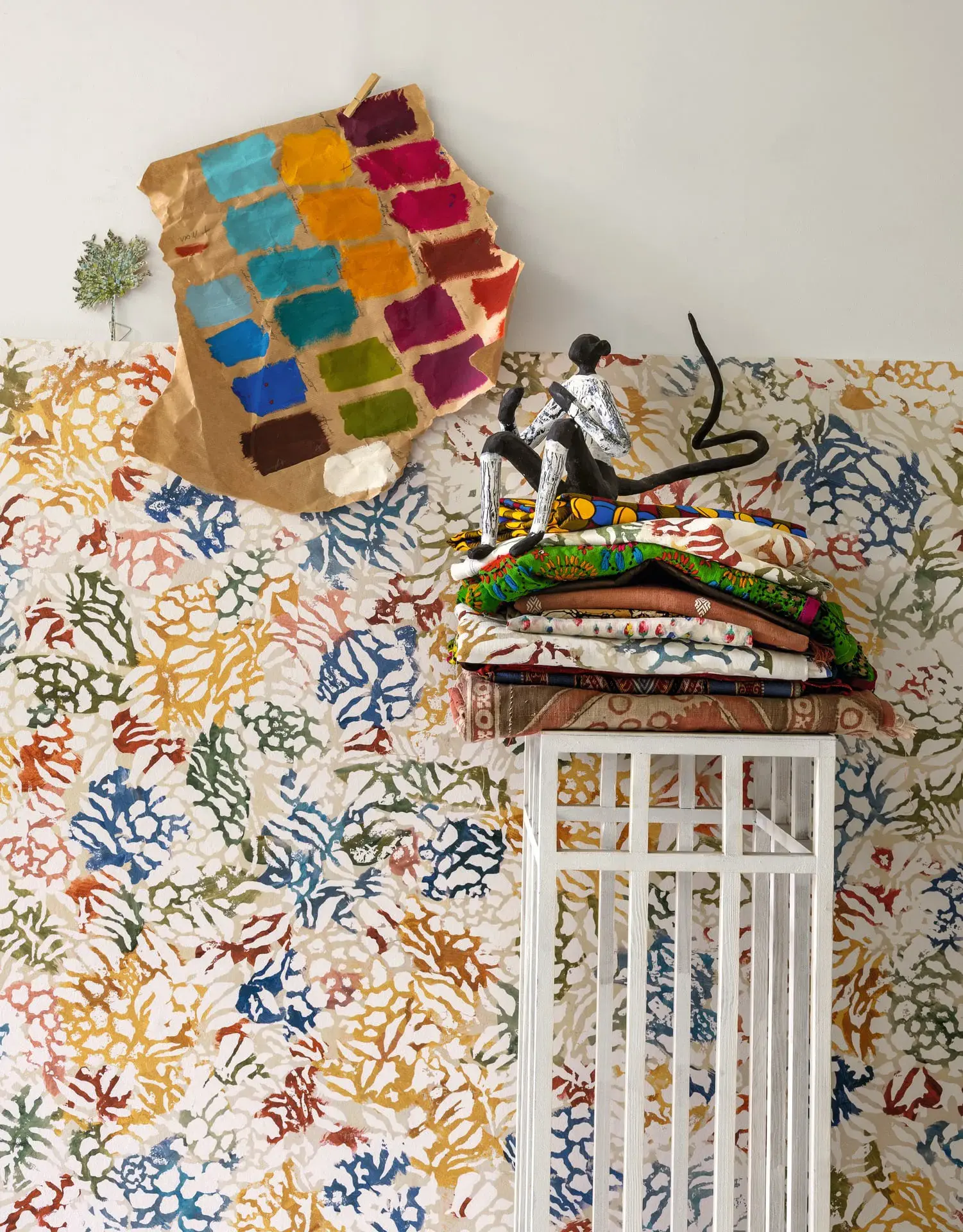 Обои для стен Pierre Frey Memoires Colorees Wallpapers FP253001 #4