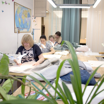 Большой, светлый цех в 2 минутах ходьбы от шоурума